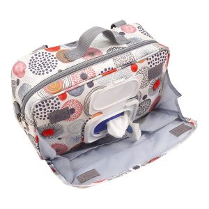 Baby Diaper Bag Versatile Universal Baby Stroller Organizer Chic Easy Installation Diaper Caddy Tote Bag With Multiple Pockets I