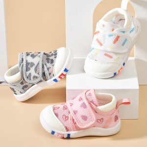 Shoes Classic Net Sneakers Newborn Baby Boys Girls First Walkers Shoes Infant Toddler Soft Sole Anti-slip Baby Shoes
