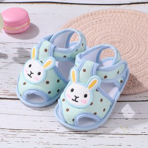 Girls Sandals 2 Baby Girls Boys Soft Toddler Shoes Infant Toddler Walkers Shoes Cartoon Rabbit Princess Size 4 Booties Boys