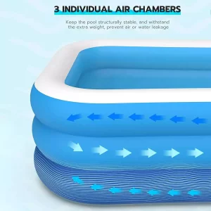 Wireless Automatic Inflatable Swimming Pool Ocean Ball Pool PVC Children's Pool Outdoor Toy Square Swimming Pool