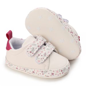 Shoes Children White Sports Shoes For Girls Soft Flats Baby Toddler First Walkers Kids Sneakers Casual Infant Shoes