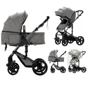 Lightweight Baby Stroller High quality High landscape Folding Cart Comfort Baby Stroller 2 in 1 for newborn baby Free Shipping