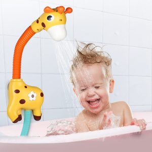 Bath Toys Penguin Electric Spray Water Kids Bathroom Bathtubs Bathing Water Toys Toddler Shower Interactive Gifts