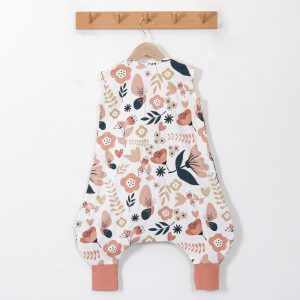 Sleeping Bag 28-32℃ Summer Cool Vest Kids Sleep Sack Boys Girls 100% Cotton Breathable Sleeping Bag Baby Anti Tipi New